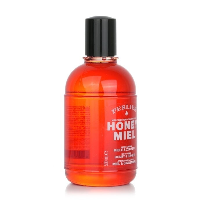 Perlier - Honey Miel Honey and Ginger Bath Cream(500ml/16.9oz) Image 2