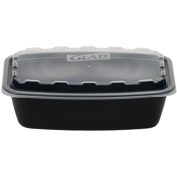 Glad Take-Aways Storage Containers with Lids38 Ounce (25 Count) Image 2