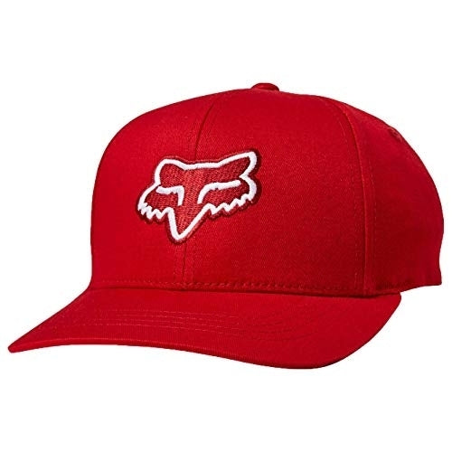 Fox Racing Youth Legacy Flexfit Hat - 58231 (Chili - OS) ONE SIZE RED Image 1