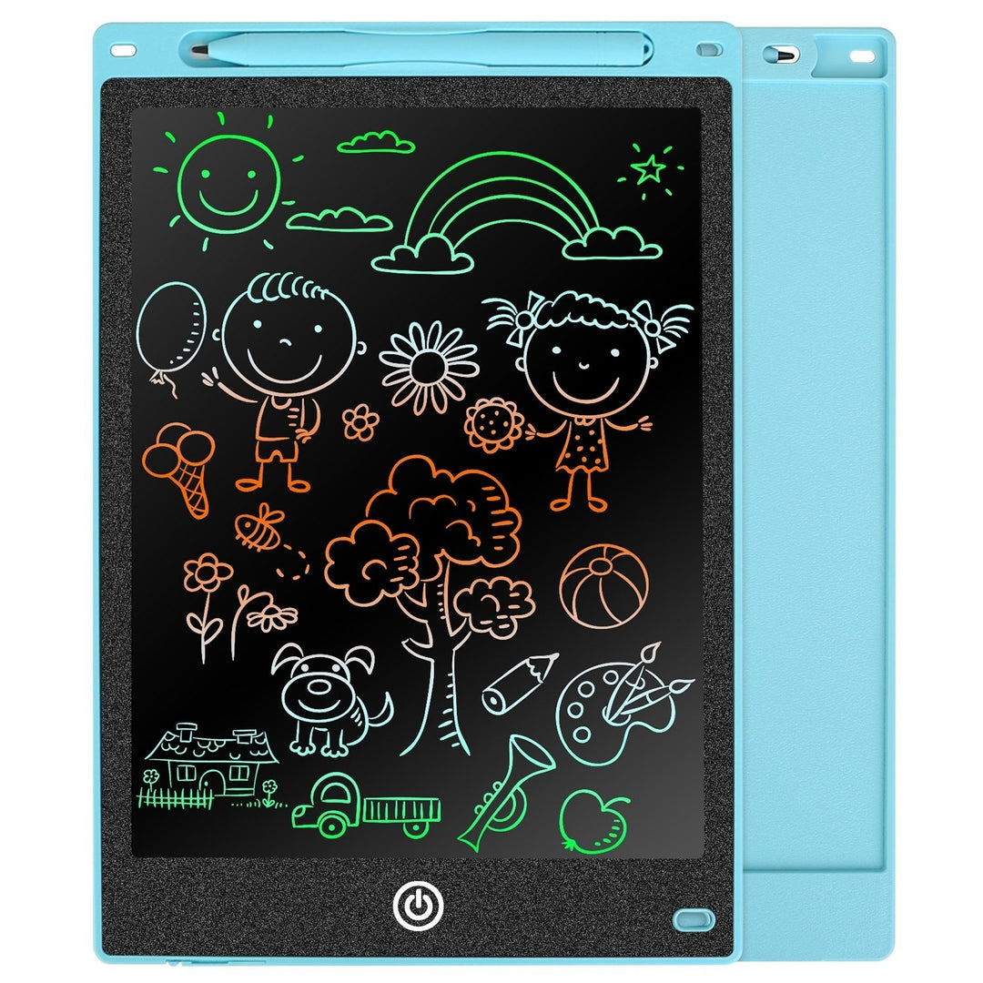 12in LCD Writing Tablet Electronic Colorful Graphic Doodle Board Kid Educational Learning Mini Drawing Pad with Lock Image 8