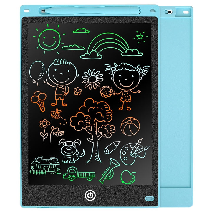 12in LCD Writing Tablet Electronic Colorful Graphic Doodle Board Kid Educational Learning Mini Drawing Pad with Lock Image 1