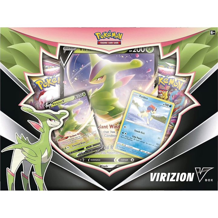 Virizion V Pokemon TCG Collection Box Booster Packs Trading Card Game Foil Cards Image 6