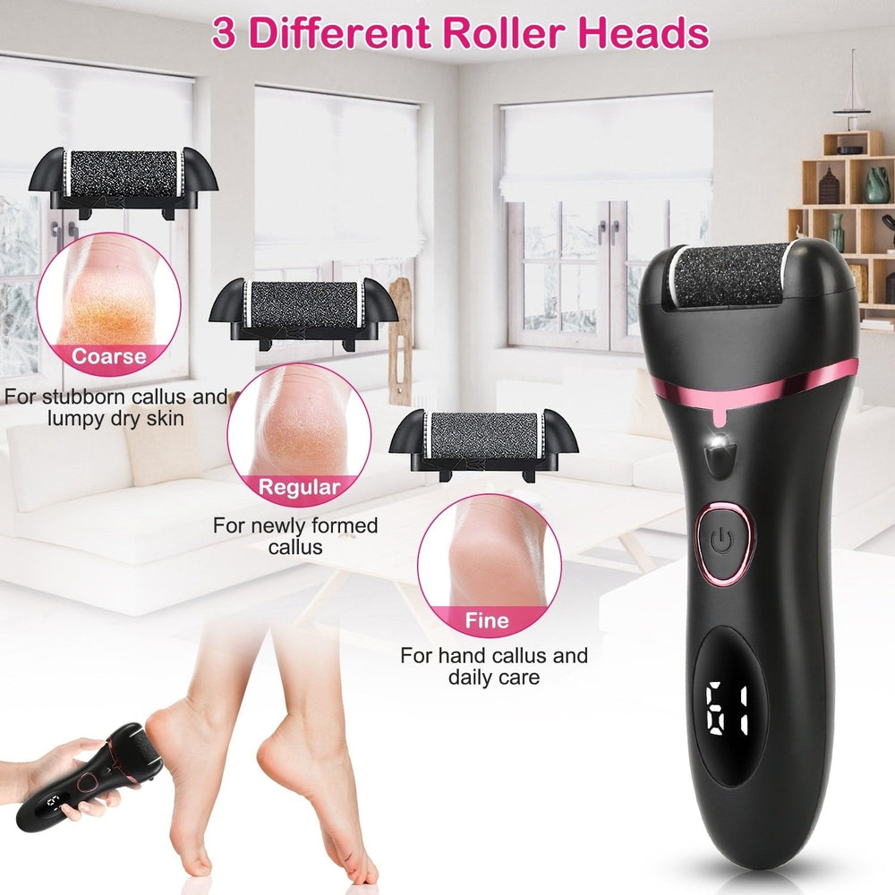 Electric Foot Callus Remover Foot Grinder Rechargeable Foot File Dead Skin Pedicure Machine Image 2