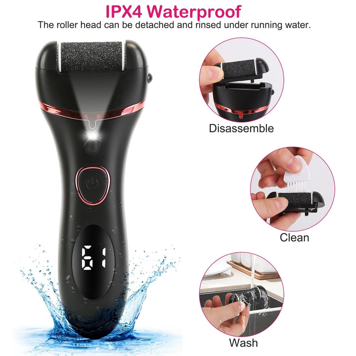 Electric Foot Callus Remover Foot Grinder Rechargeable Foot File Dead Skin Pedicure Machine Image 8