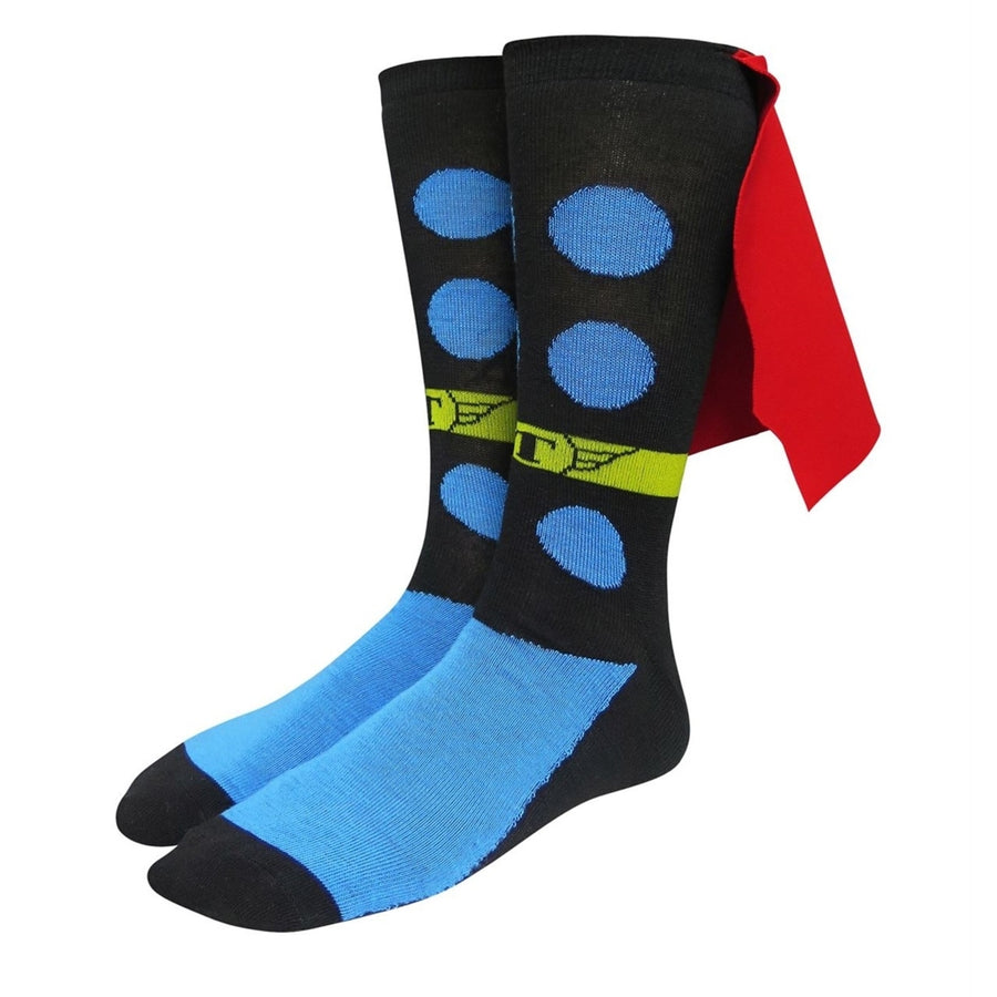 Thor Crew Socks with Capes Image 1