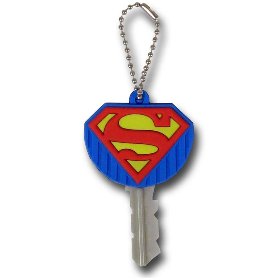 Superman Symbol Soft Touch Keyholder Image 1