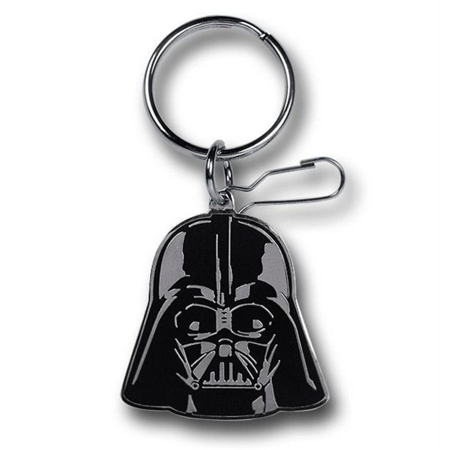 Star Wars Darth Vader Enamel Keychain Image 1