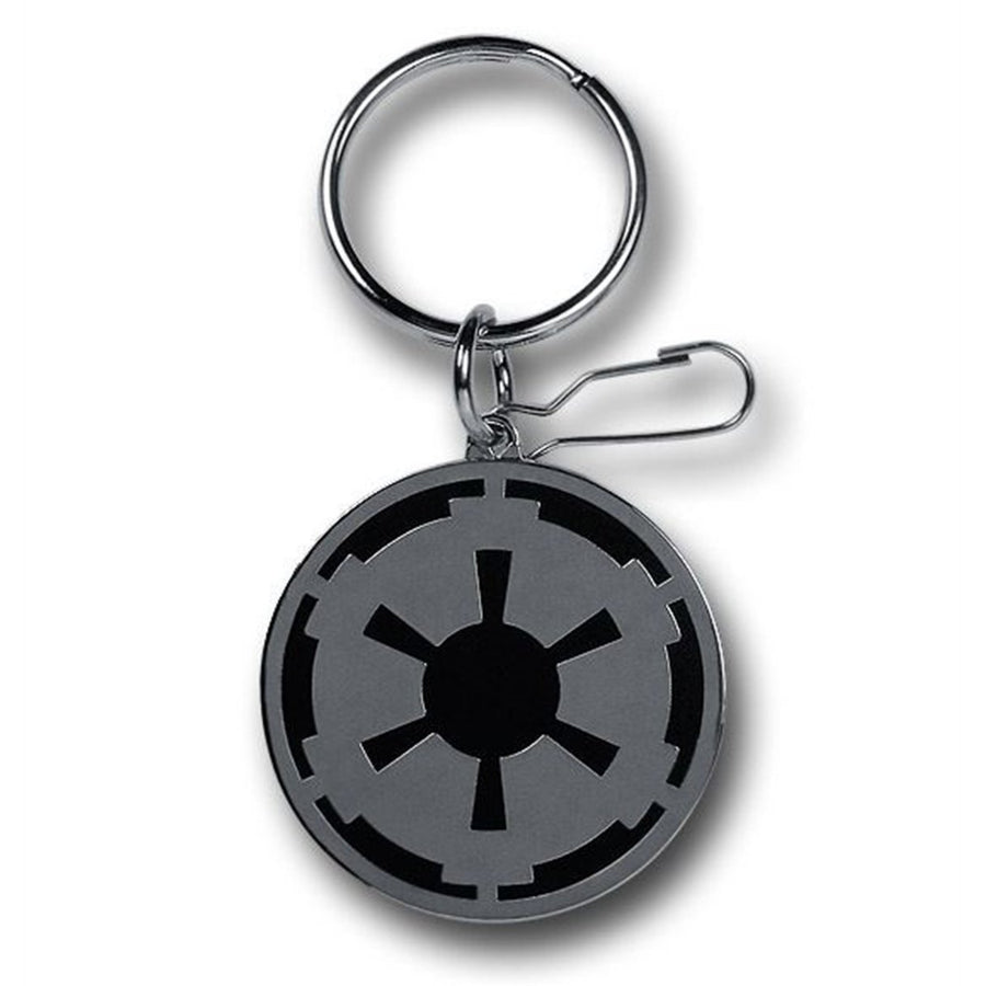 Star Wars Empire Symbol Enamel Keychain Image 1