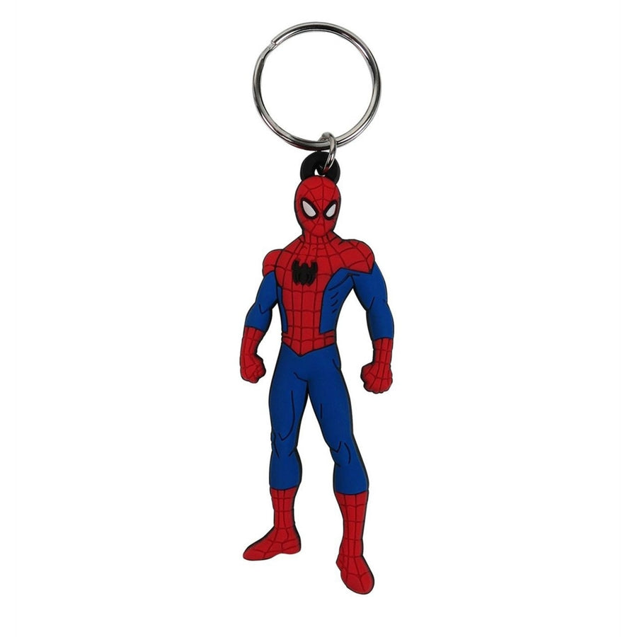 Spider-Man Stance PVC Keychain Image 1