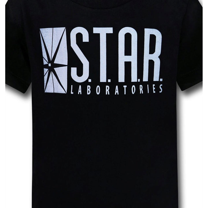 Flash Star Labs Kids T-Shirt Image 3