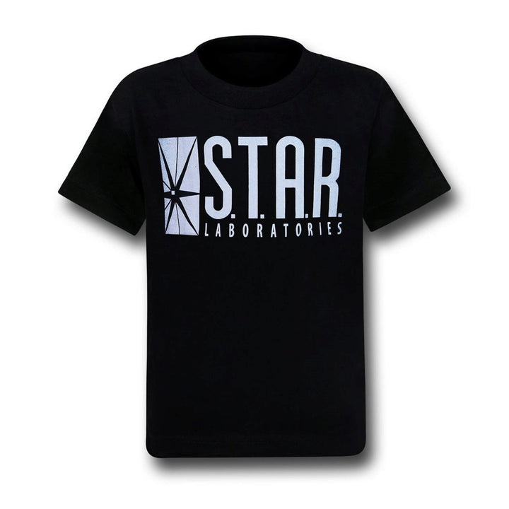 Flash Star Labs Kids T-Shirt Image 4