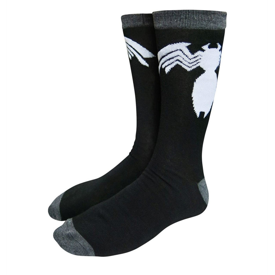 Venom Symbol Crew Socks Image 1