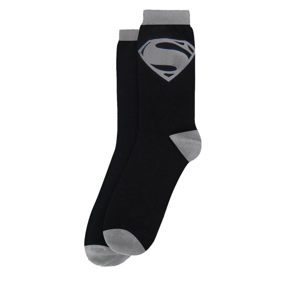 Superman Justice League Movie Symbol Crew Socks Image 2