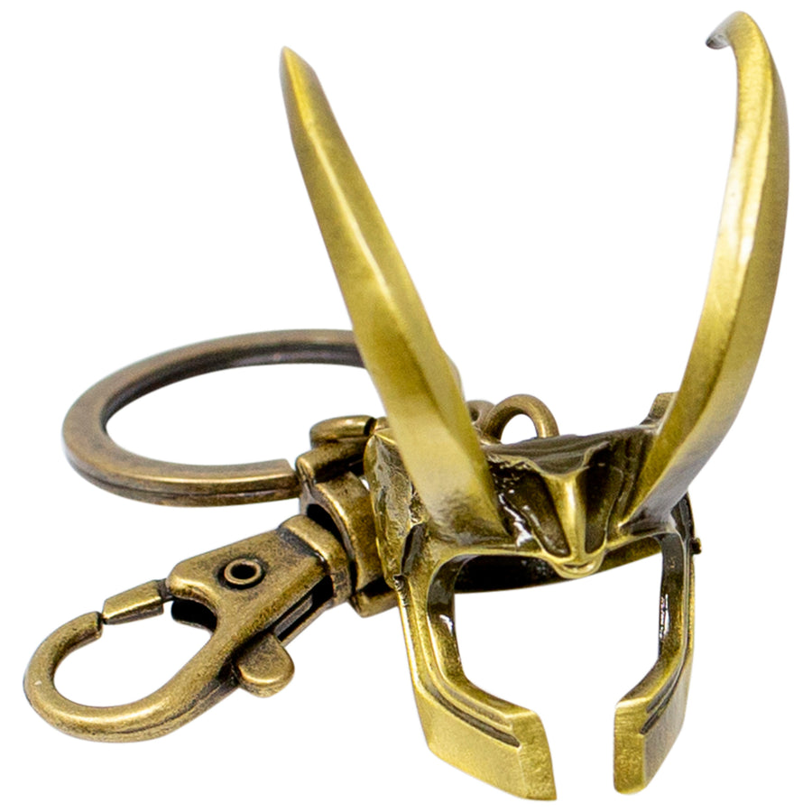 Loki Helmet Keychain Image 1