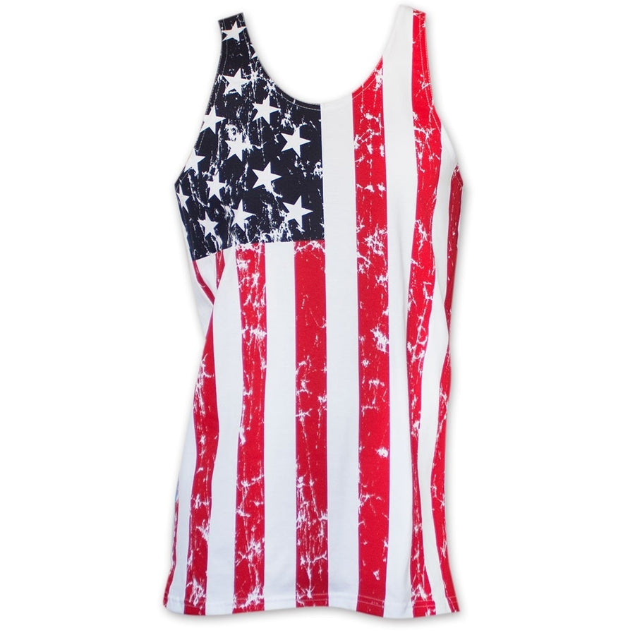 American Flag Mens Stars And Stripes Tank Top Image 1