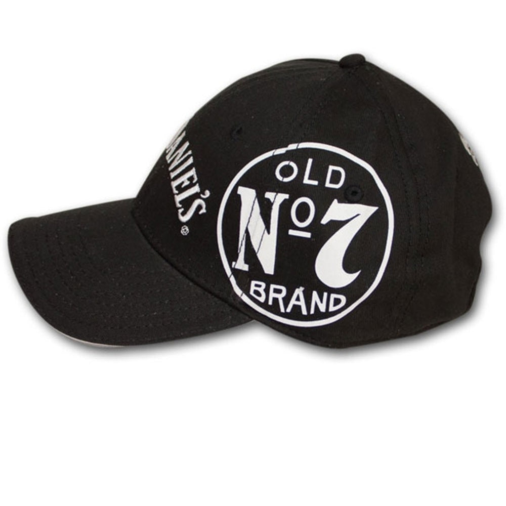 Jack Daniels Old No. 7 Side Logo Adjustable Black Hat Image 2