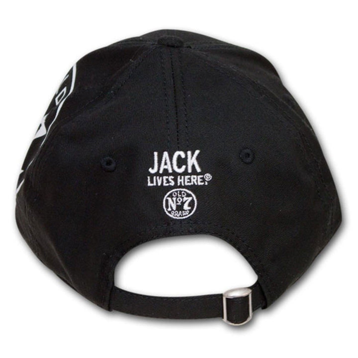 Jack Daniels Old No. 7 Side Logo Adjustable Black Hat Image 3