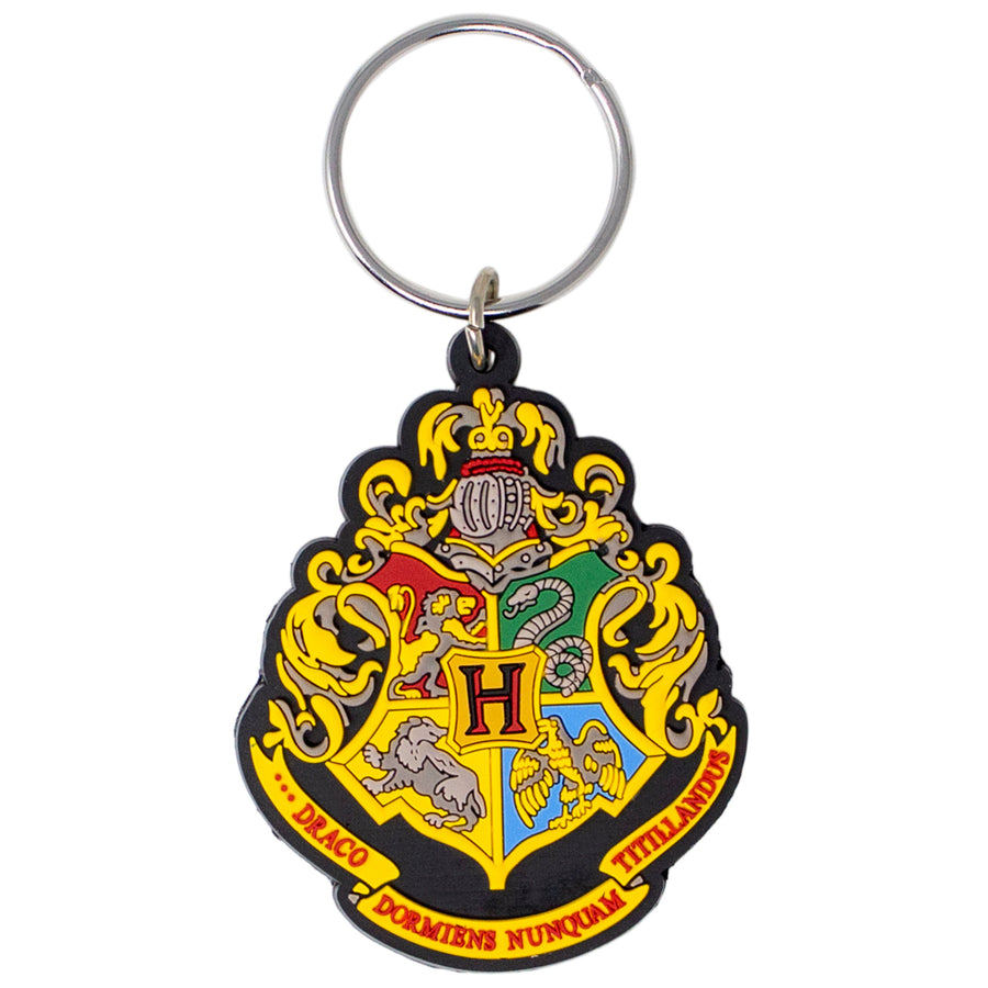 Harry Potter Hogwarts Logo Keychain Image 1