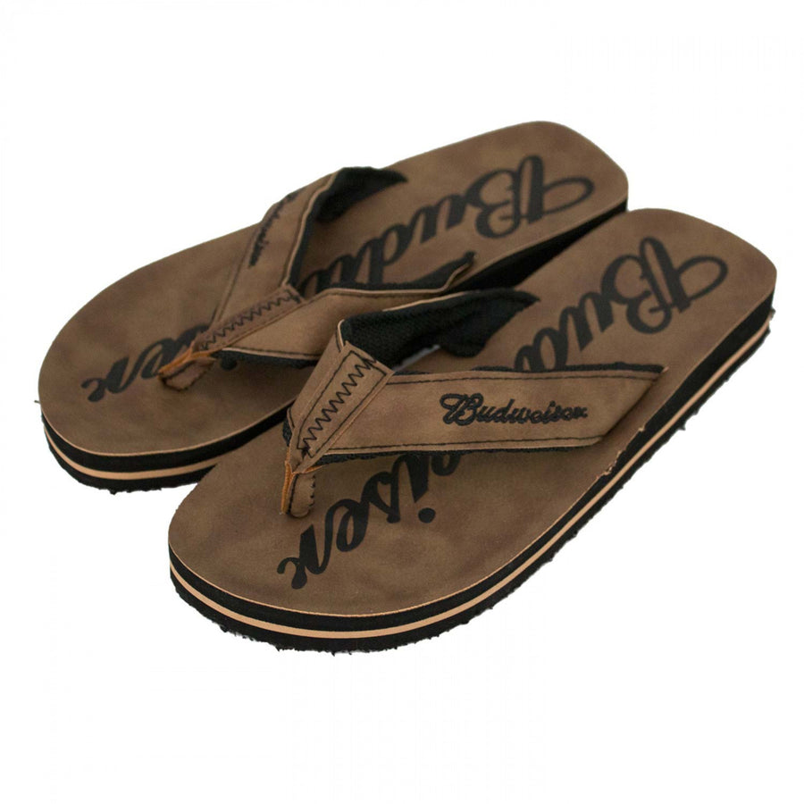 Budweiser Brown Sandals Image 1