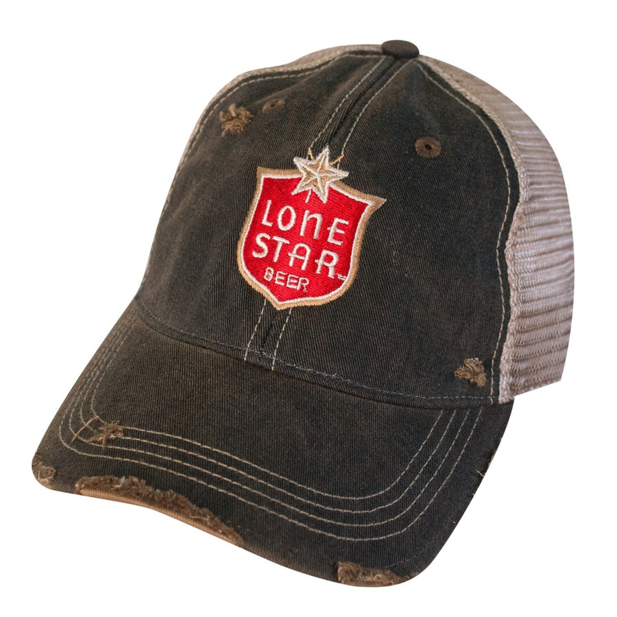 Lone Star Beer Vintage Mesh Hat Image 1