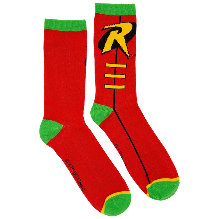 Robin Symbol Costume Crew Socks Image 4