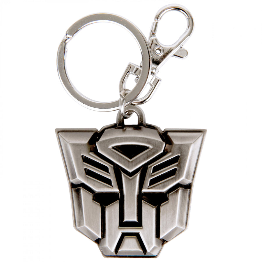 Transformers Autobots Logo Pewter Keychain Image 1