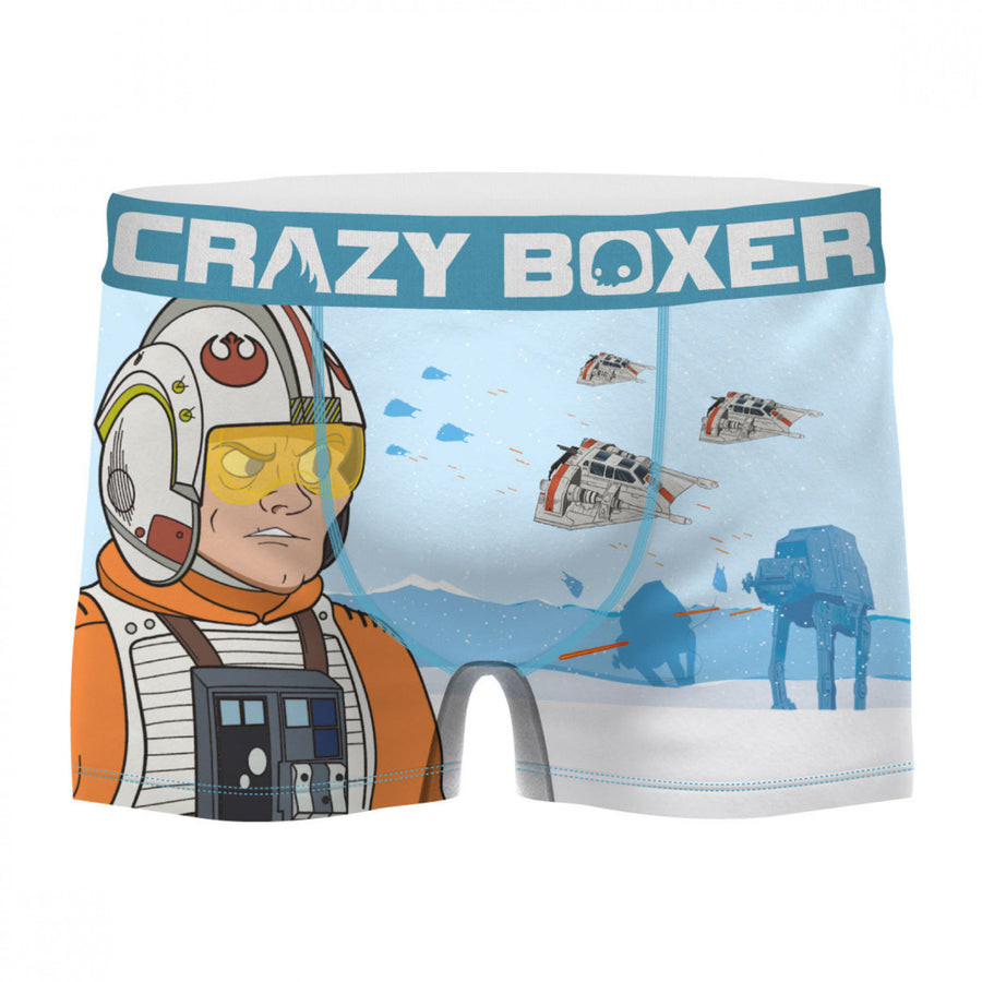 Star Wars Battle of Hoth Mens Boxer Briefs Shorts Image 1