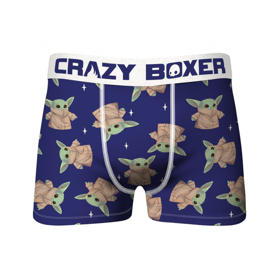 Star Wars The Child Cute Character All Over Print Mens Crazy Boxer Briefs Image 1