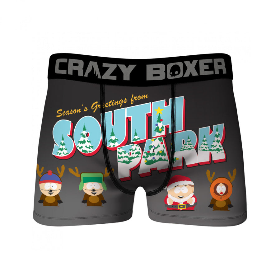 South Park Season Greeting Mens Underwear Boxer Briefs Image 1