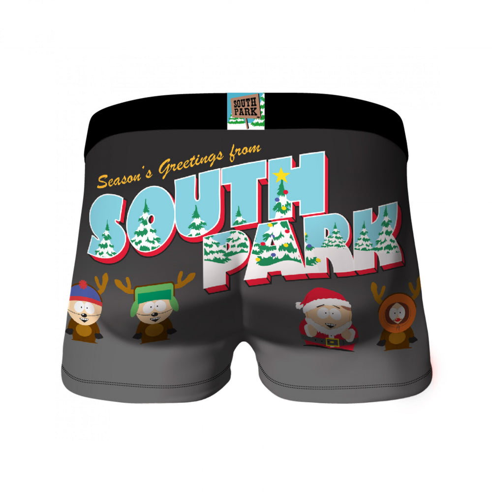 South Park Season Greeting Mens Underwear Boxer Briefs Image 2