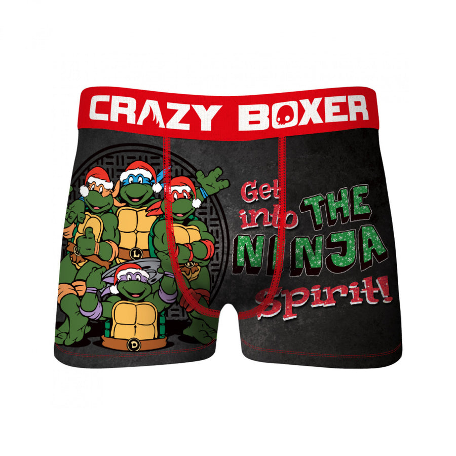 Teenage Mutant Ninja Turtles Holiday Spirit Crazy Boxer Briefs Image 1
