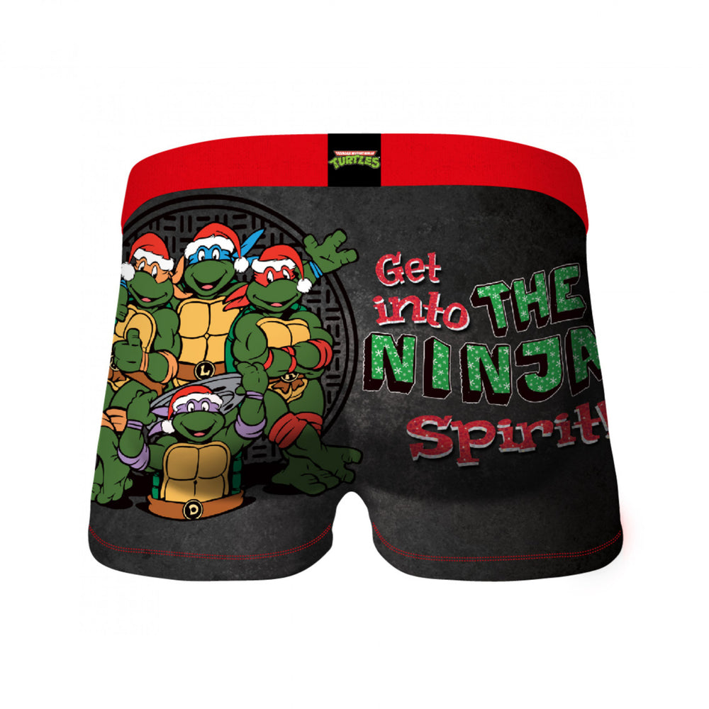 Teenage Mutant Ninja Turtles Holiday Spirit Crazy Boxer Briefs Image 2