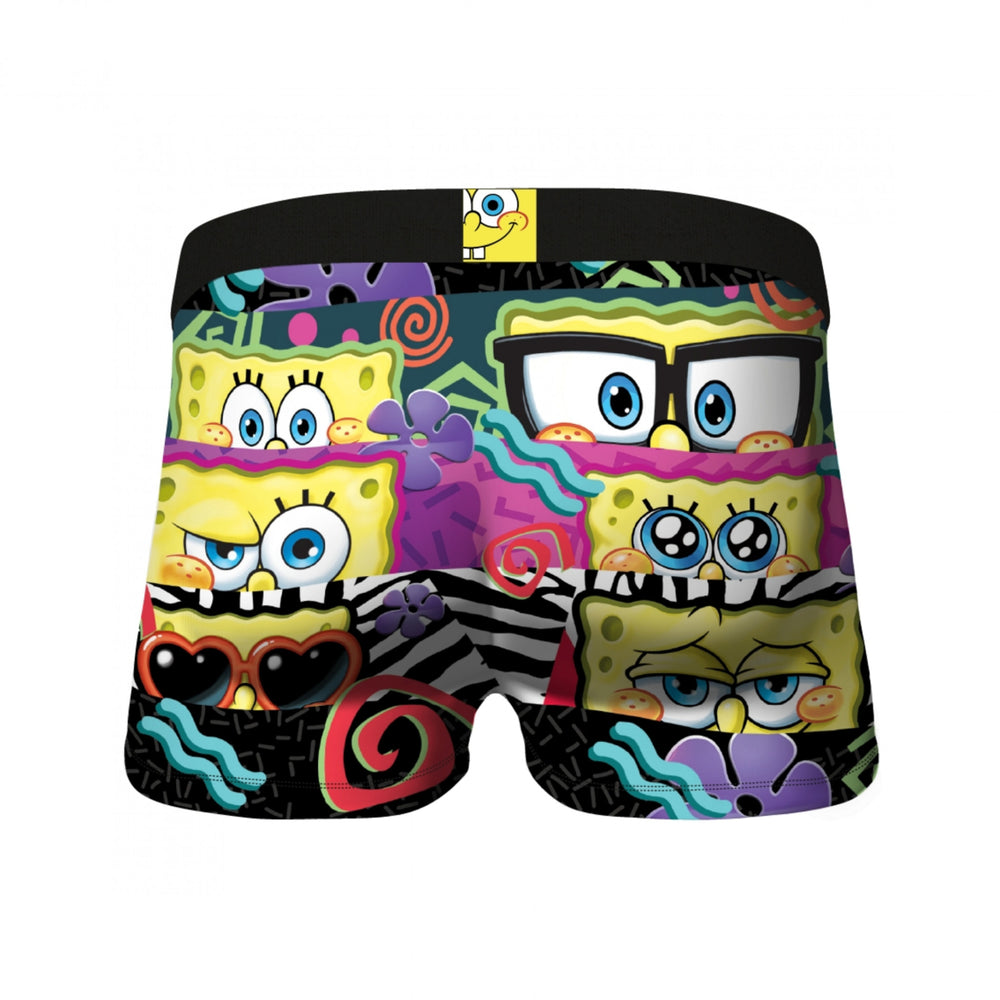 Spongebob Squarepants Heat Mens Underwear Boxer Briefs Image 2