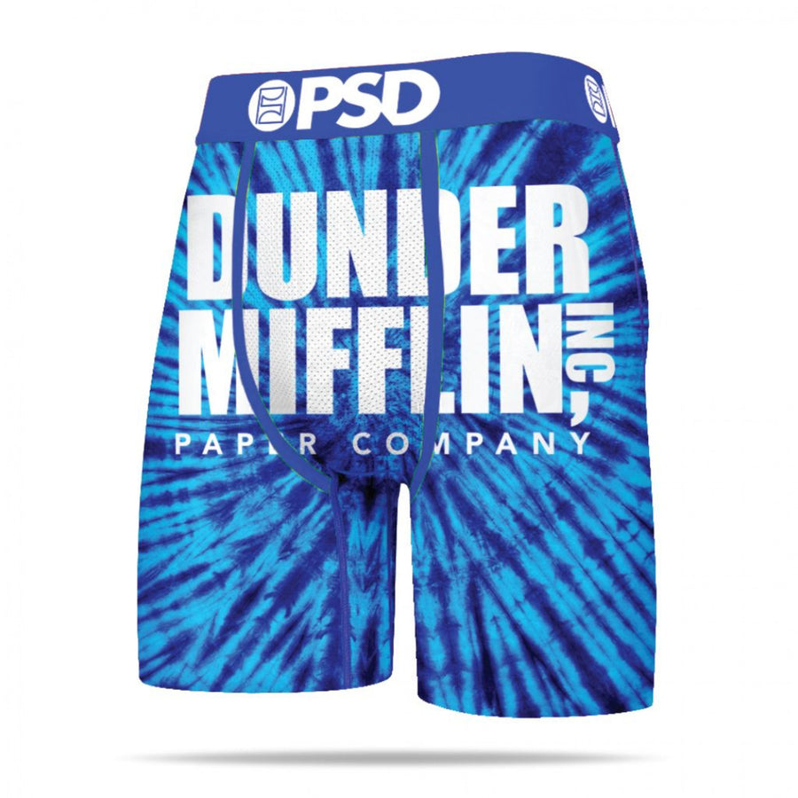 Dunder Mifflin Tie Dye Boxer Briefs Image 1