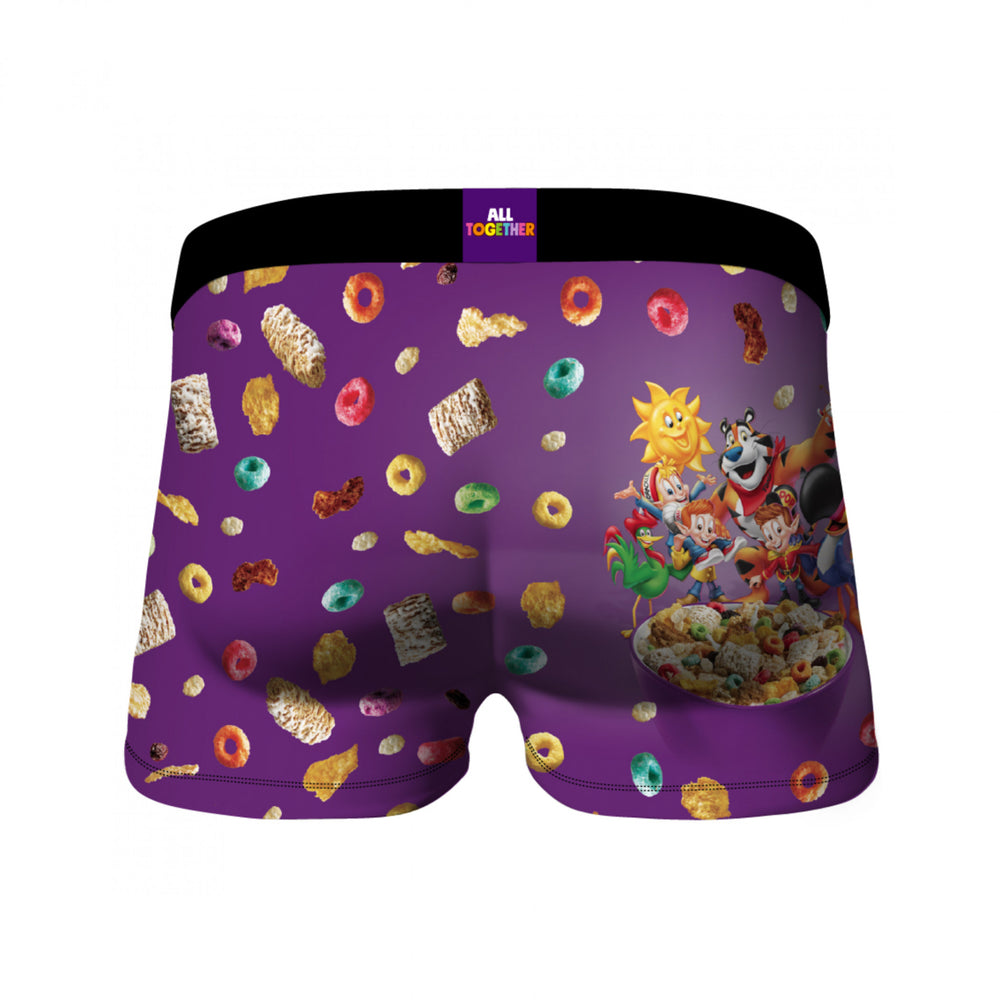 Crazy Boxers Kelloggs Cereal and Characters All Over Boxer Briefs Image 2