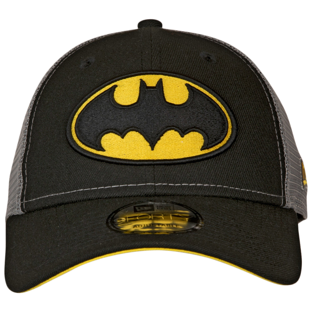 Batman Symbol Trucker  Era 9Forty Adjustable Hat Image 2