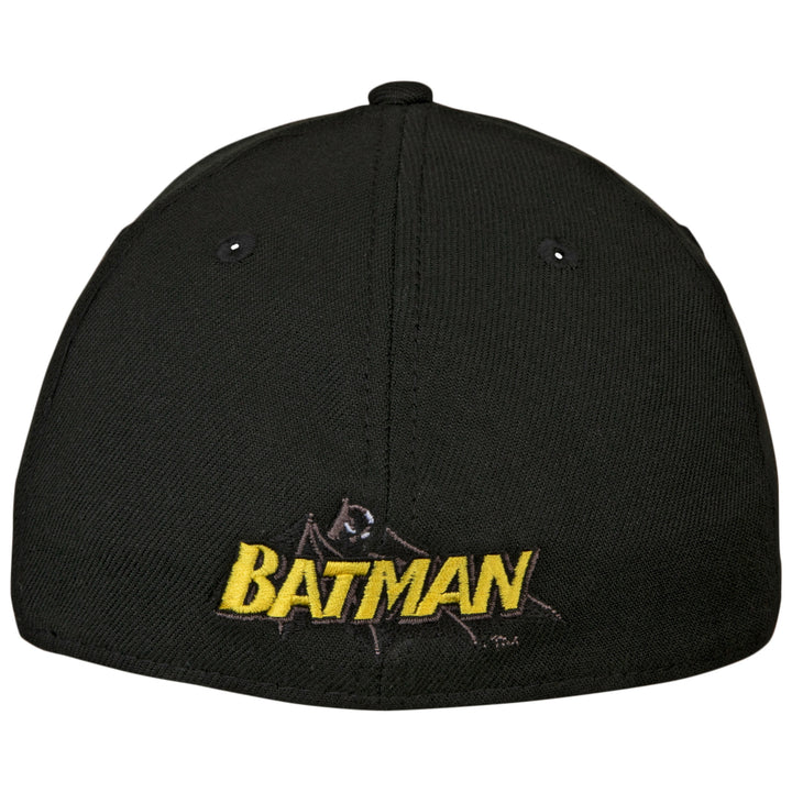 Batman Classic Symbol Color Block  Era 39Thirty Fitted Hat Image 3