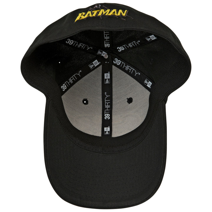 Batman Classic Symbol Color Block  Era 39Thirty Fitted Hat Image 4