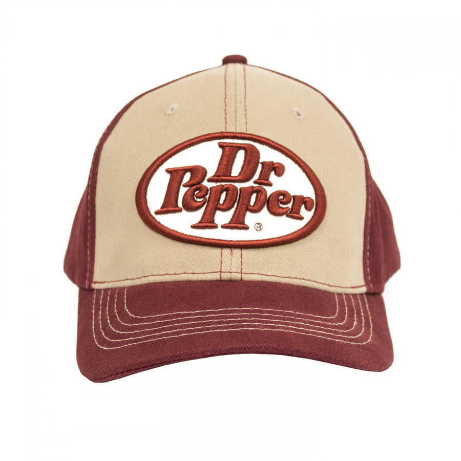Dr. Pepper Logo Adjustable Hat Image 1