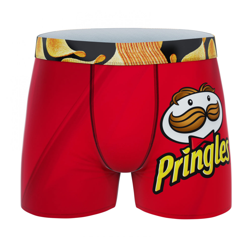 Crazy Boxers Pringles Logo Boxer Briefs in Pringles Can Image 2