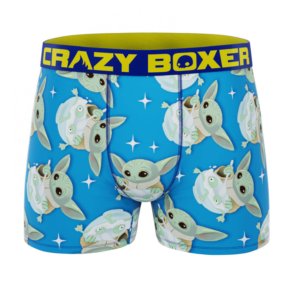 Crazy Boxers Star Wars The Child Grogu Boxer Briefs in Cereal Box Image 2