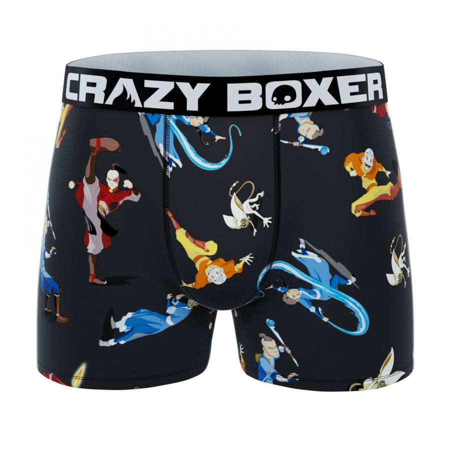 Crazy Boxers Avatar Action Poses Mens Boxer Briefs Image 1
