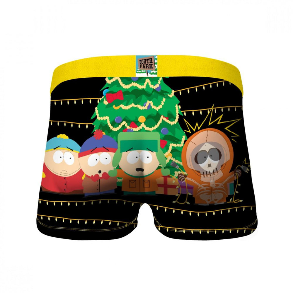 Crazy Boxers South Park Kenny Christmas Light Mens Boxer Briefs Image 2