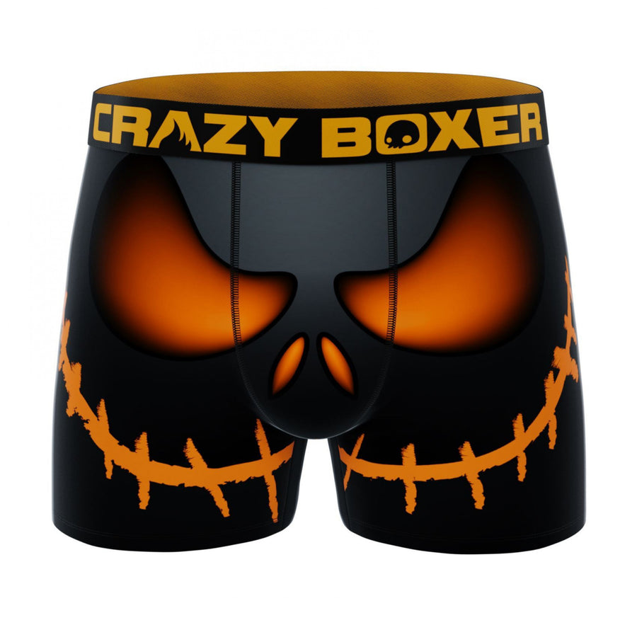 Crazy Boxer Halloween Smile Mens Boxer Briefs Image 1