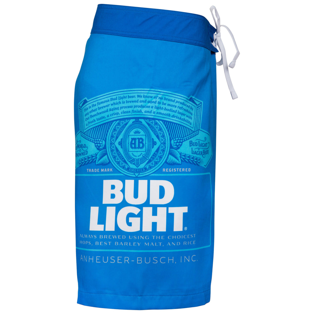 Bud Light Label Board Shorts Image 4