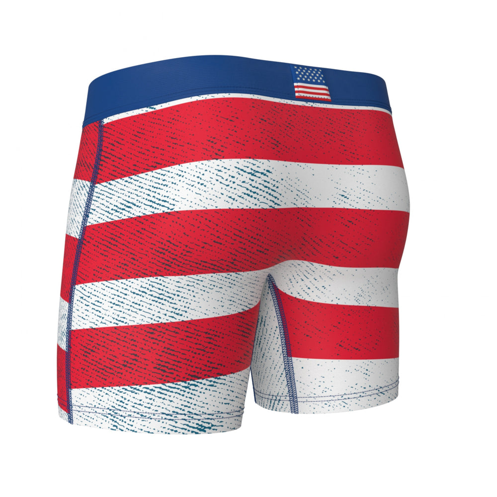 Americana Flag Design Swag Boxer Briefs Image 2