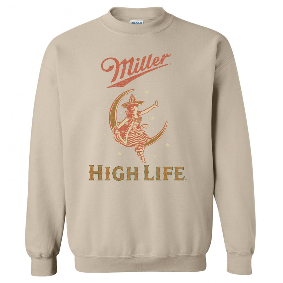Miller High Life Girl In The Moon Crewneck Sweatshirt Image 1