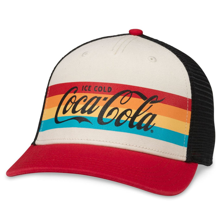 Coca-Cola Logo Sinclair Research Retro Styled Adjustable Hat Image 1