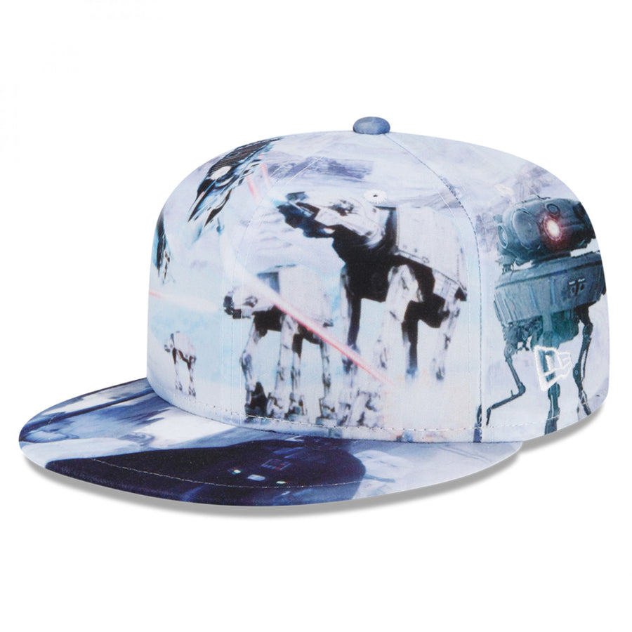 Star Wars Empire Strikes Back Hoth Battle  Era 59Fifty Fitted Hat Image 1