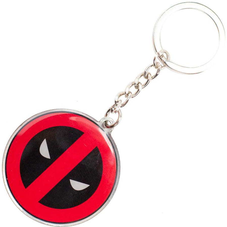 Marvel Comics Deadpool Logo Keychain Image 1